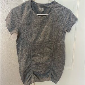 Athleta Size Small Grey Breathe Tee